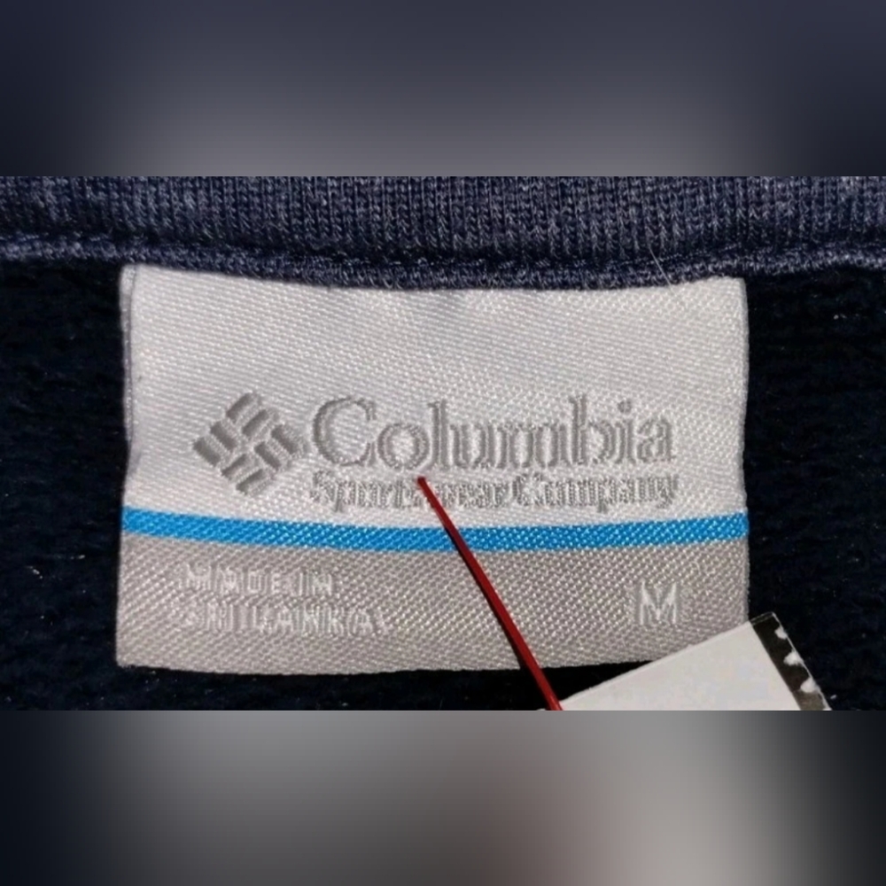 Columbia 1/4 Zip Pullover Medium Gray